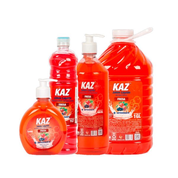 Jabón líquido galón Kaz con registro sanit.