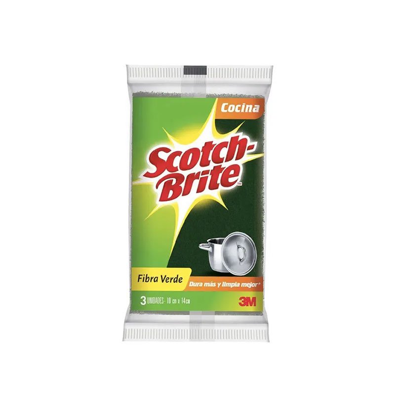 Esponja verde Scotch Brite Esponja verde Scotch Brite
