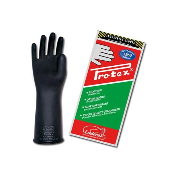 Guantes calibre 25 negro Protec