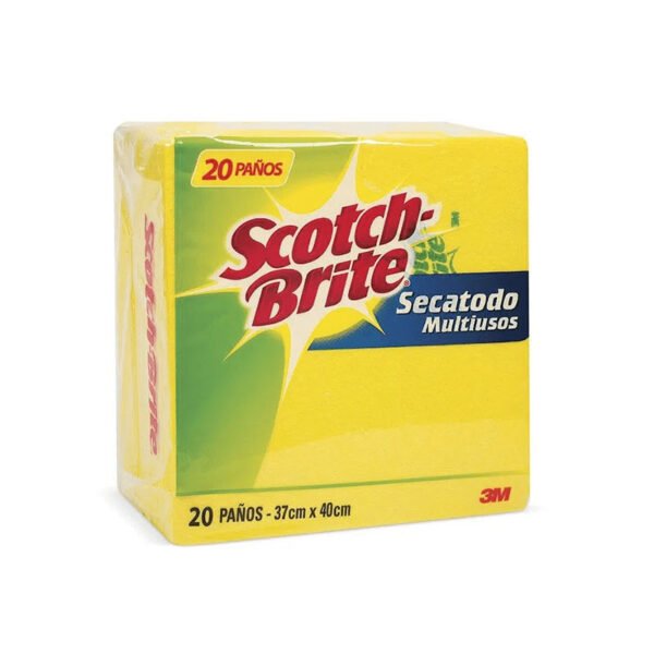 Paño amarillo Scotch Brite x 20 und