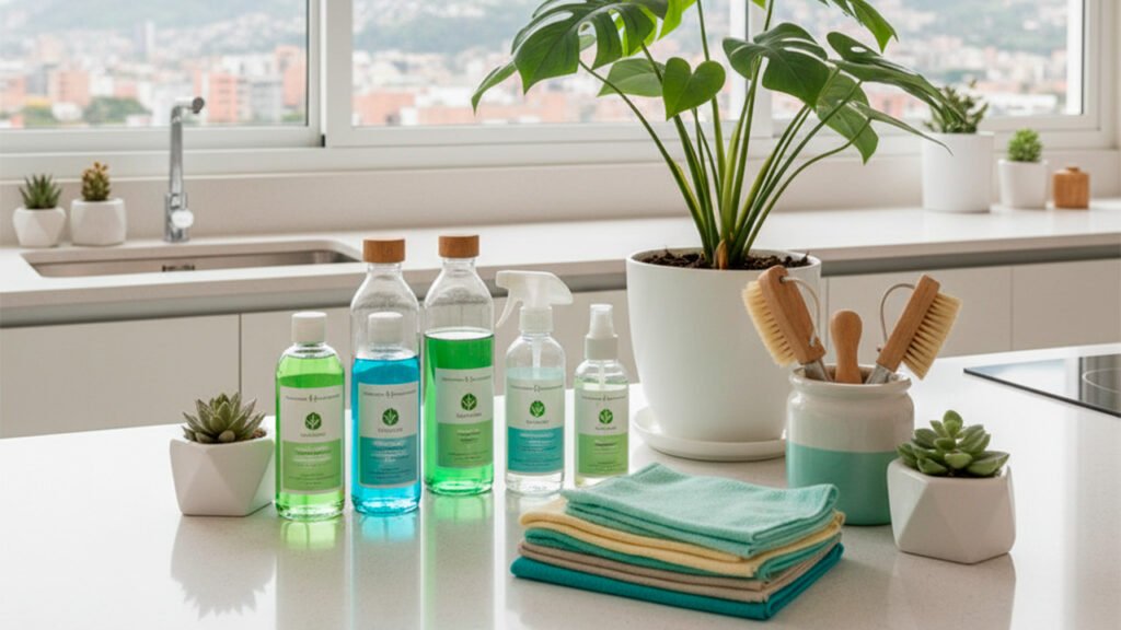 Artículos de limpieza ecológicos en el Perú