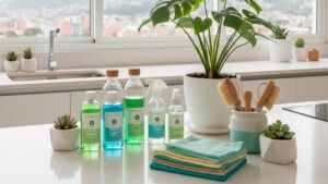 Artículos de limpieza ecológicos en el Perú