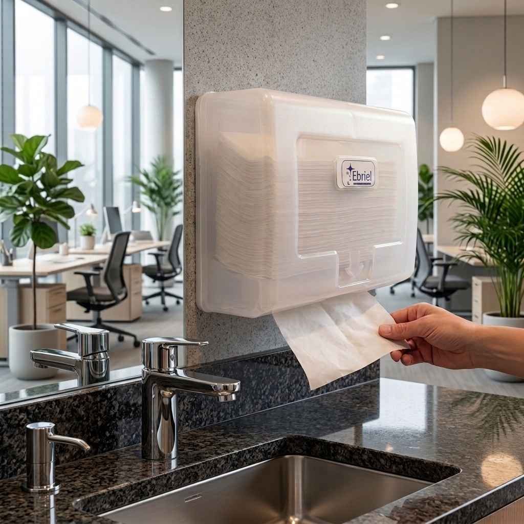 Dispensador de papel interfoliado Ebriel: Ideal para oficinas y el hogar