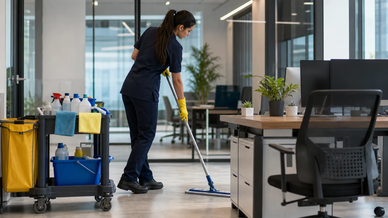 Checklist de productos de limpieza para oficinas